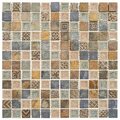 Andova Tiles ANDOVA TILES Exploration Egypt 1" x 1" Natural Stone Mosaic Tile ANDEXPG357